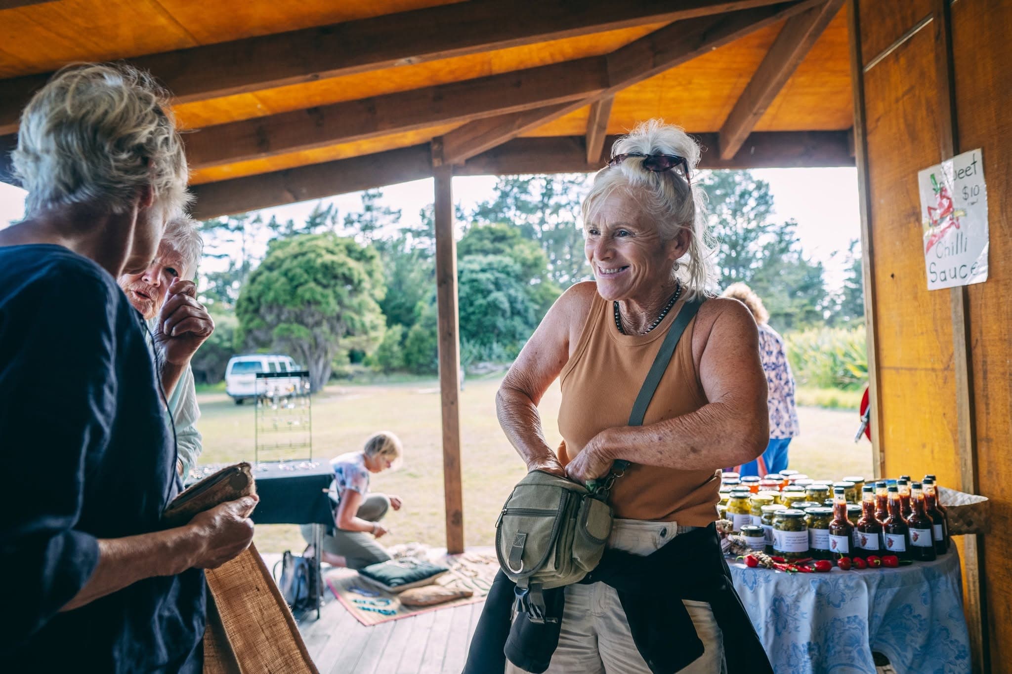 Farmers market mornings — island produce and local craft